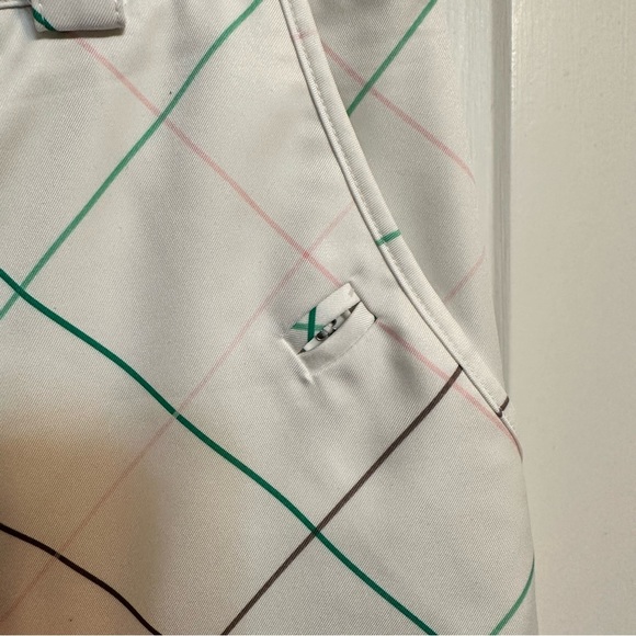 Nike Golf Women's Argyle Bermuda Shorts Size 6 Multicolor Dri-Fit - Picture 5 of 9